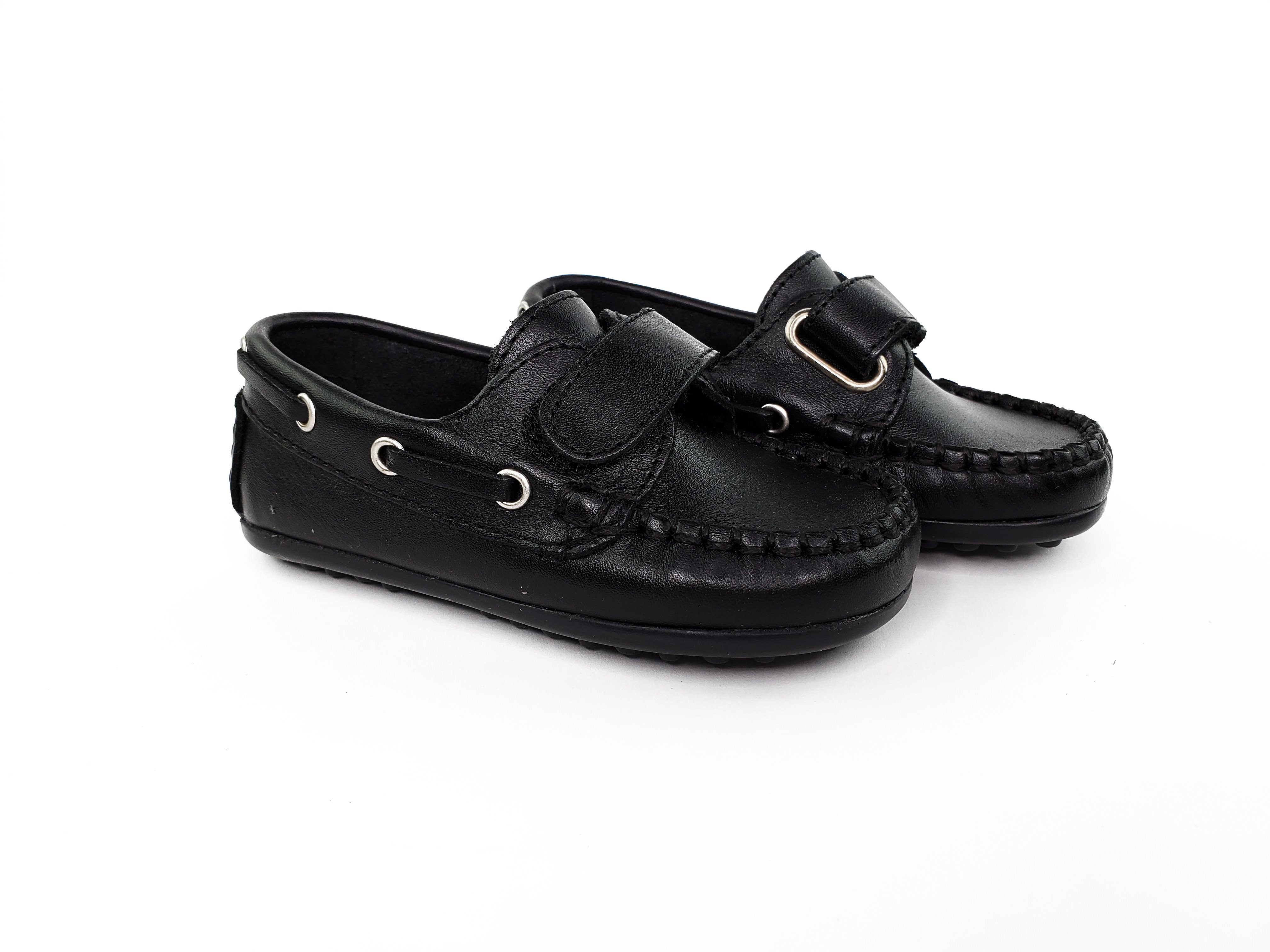 Boys Toddler Classic Black Leather Dress Shoes | Alfa Baby Boutique Boys Toddler Classic Black Leather Dress Shoes | Alfa Baby Boutique