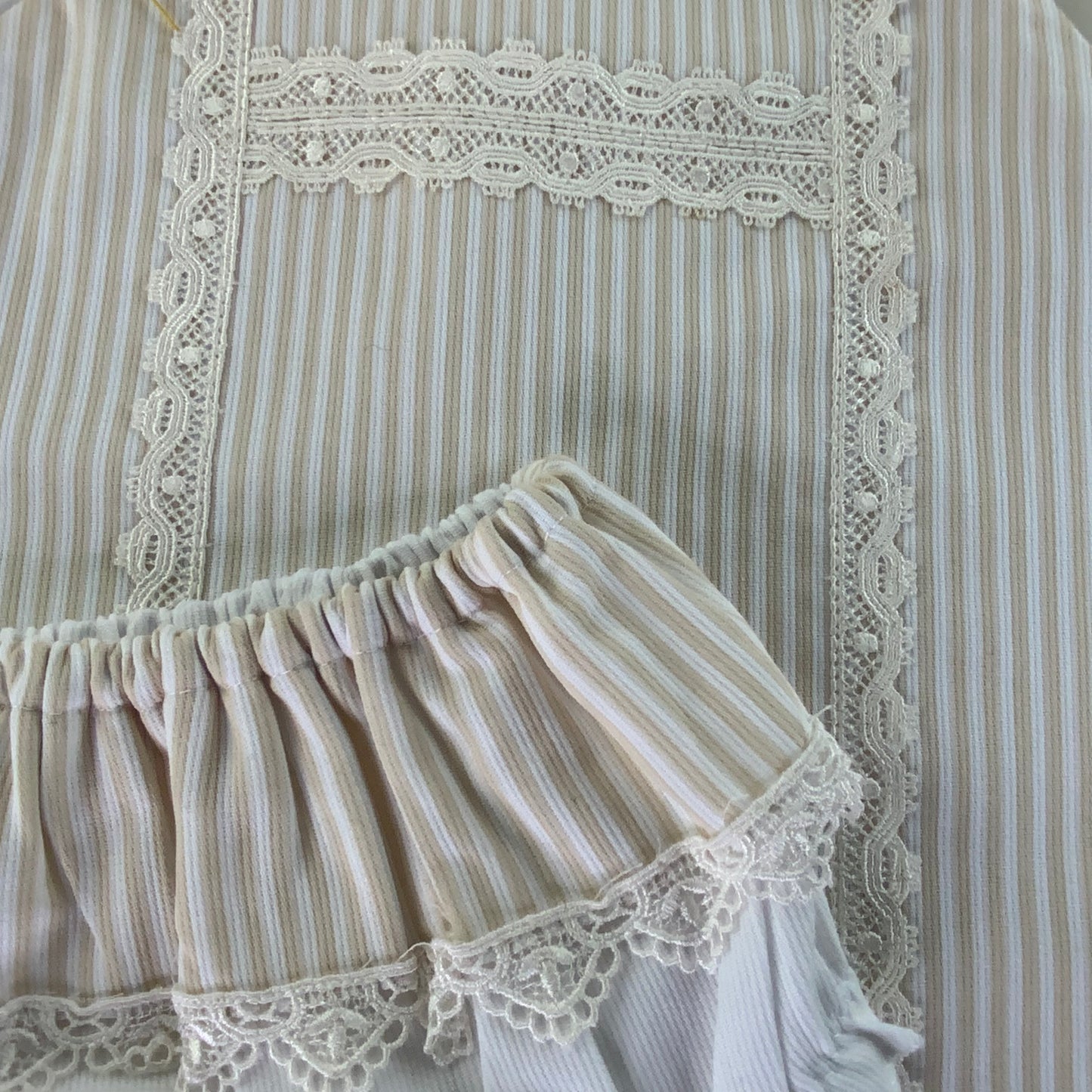 The Sweet Vanilla — Ivory A-Line Dress & Bloomers Set