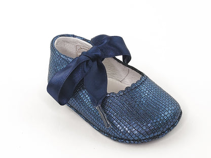 Baby Girl Oxford Royal Blue Pre-walkers Shoes-Girl's Shoes-Girl's Shoes Store Girls Shoes Alfa Baby Boutique 