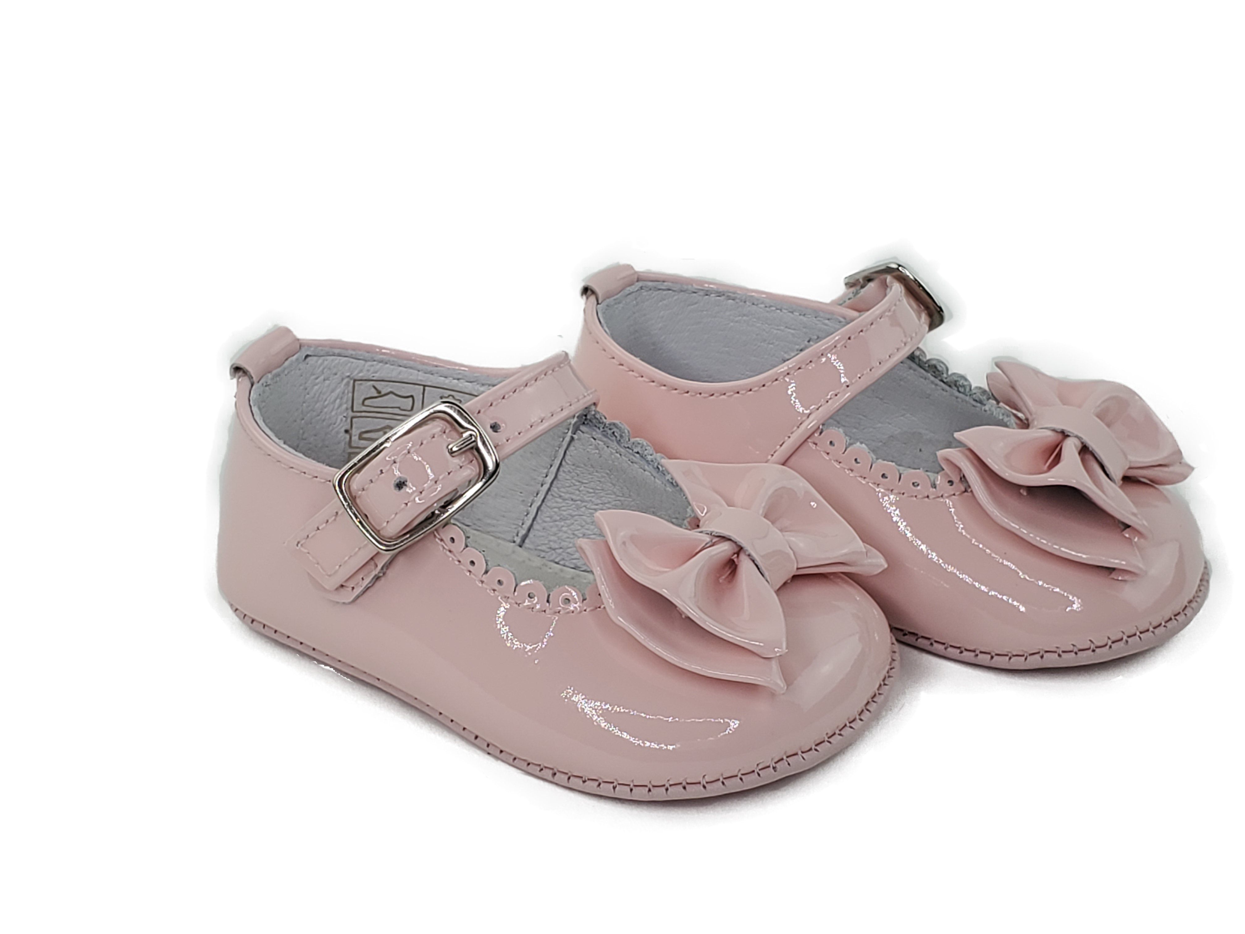 Baby Girl Pink Mary Jane Pre-Walkers Shoes-Girl's Shoes-Girl's Shoes Store Girls Shoes Alfa Baby Boutique 1 Pink Female