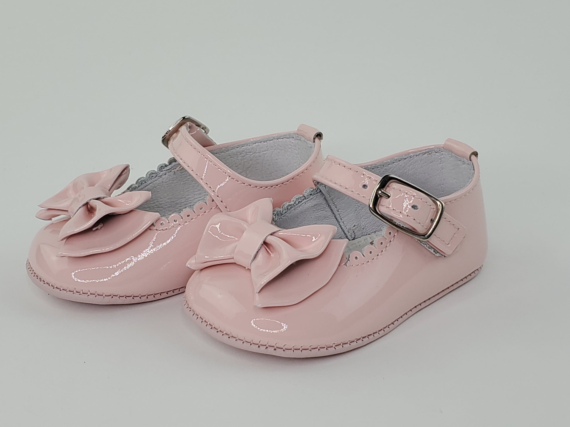 Baby Girl Pink Mary Jane Pre-Walkers Shoes-Girl's Shoes-Girl's Shoes Store Girls Shoes Alfa Baby Boutique 