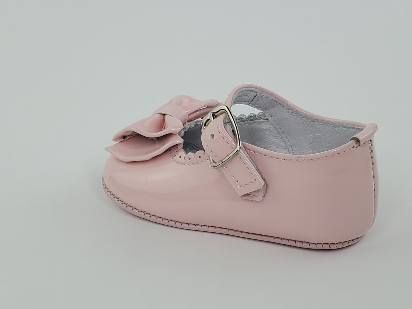 Baby Girl Pink Mary Jane Pre-Walkers Shoes-Girl's Shoes-Girl's Shoes Store Girls Shoes Alfa Baby Boutique 