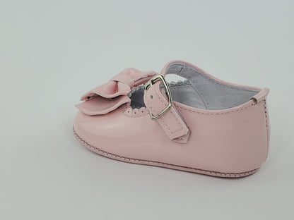 Baby Girl Pink Mary Jane Pre-Walkers Shoes-Girl's Shoes-Girl's Shoes Store Girls Shoes Alfa Baby Boutique 