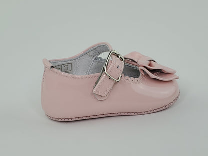 Baby Girl Pink Mary Jane Pre-Walkers Shoes-Girl's Shoes-Girl's Shoes Store Girls Shoes Alfa Baby Boutique 