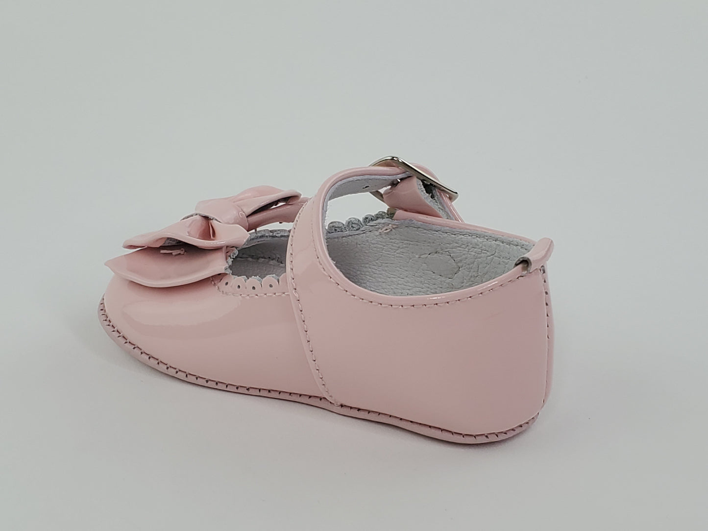 Baby Girl Pink Mary Jane Pre-Walkers Shoes-Girl's Shoes-Girl's Shoes Store Girls Shoes Alfa Baby Boutique 