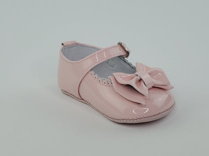 Baby Girl Pink Mary Jane Pre-Walkers Shoes-Girl's Shoes-Girl's Shoes Store Girls Shoes Alfa Baby Boutique 