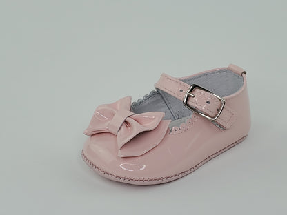 Baby Girl Pink Mary Jane Pre-Walkers Shoes-Girl's Shoes-Girl's Shoes Store Girls Shoes Alfa Baby Boutique 