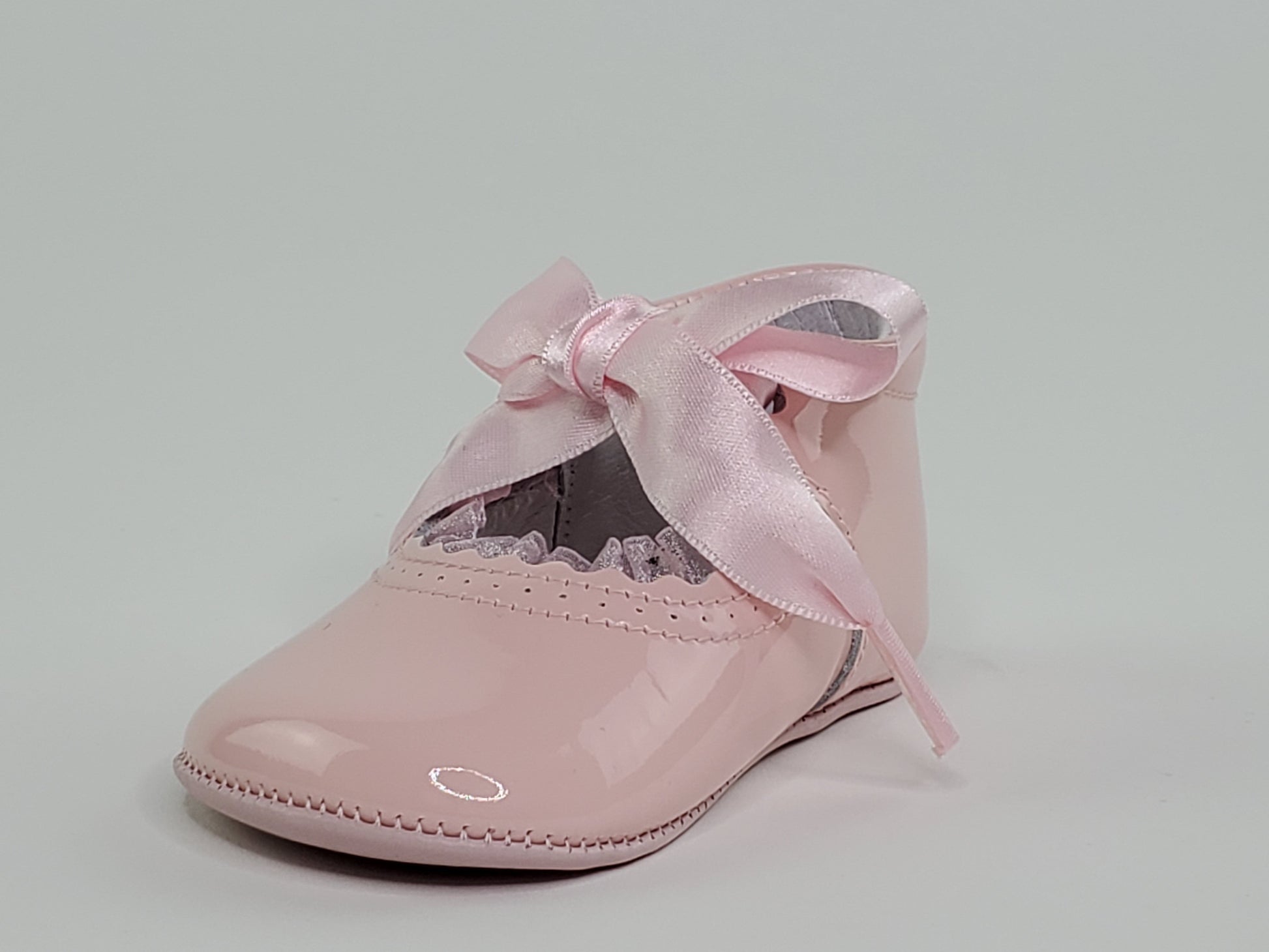 Baby Girl Pink Patent Pre-walkers Shoes-Girl's Shoes-Girl's Shoes Store Girls Shoes Alfa Baby Boutique 