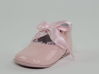 Baby Girl Pink Patent Pre-walkers Shoes-Girl's Shoes-Girl's Shoes Store Girls Shoes Alfa Baby Boutique 