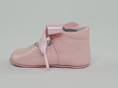 Baby Girl Pink Patent Pre-walkers Shoes-Girl's Shoes-Girl's Shoes Store Girls Shoes Alfa Baby Boutique 