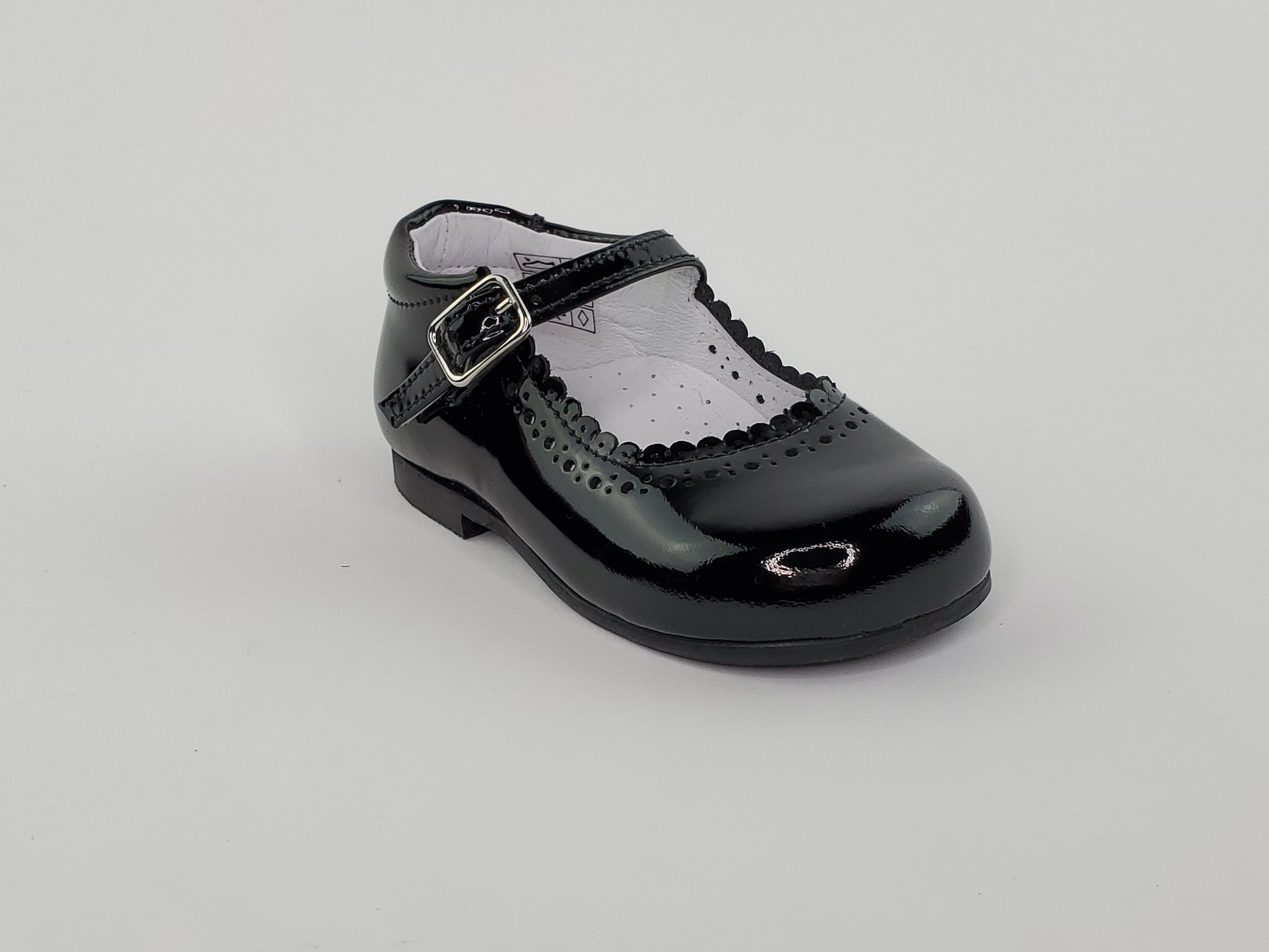 Girls-Toddler Black Mary Janes-Girl's Shoes- Classic Style – Alfa