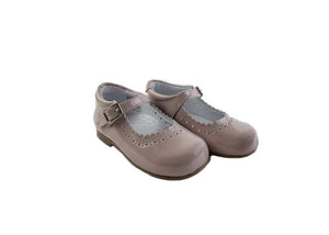 Abrir a imagem em apresentação de slides, Girls/Toddler Shoes Mauve/Pink Mary Jane Shoes Girls Shoes Alfa Baby Boutique 
