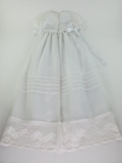 Heavenly Christening Slip Girl's Gown- Girl's Clothing-Children's Clothing Store Dress Alfa Baby Boutique 