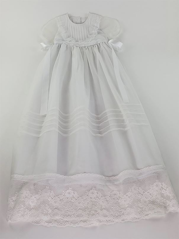 Heavenly Christening Slip Girl's Gown- Girl's Clothing-Children's Clothing Store Dress Alfa Baby Boutique 