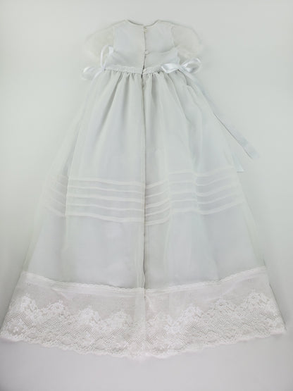 Heavenly Christening Slip Girl's Gown- Girl's Clothing-Children's Clothing Store Dress Alfa Baby Boutique 