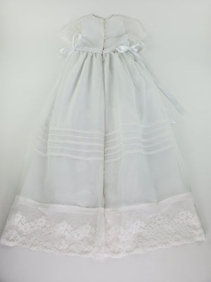 Heavenly Christening Slip Girl's Gown- Girl's Clothing-Children's Clothing Store Dress Alfa Baby Boutique 