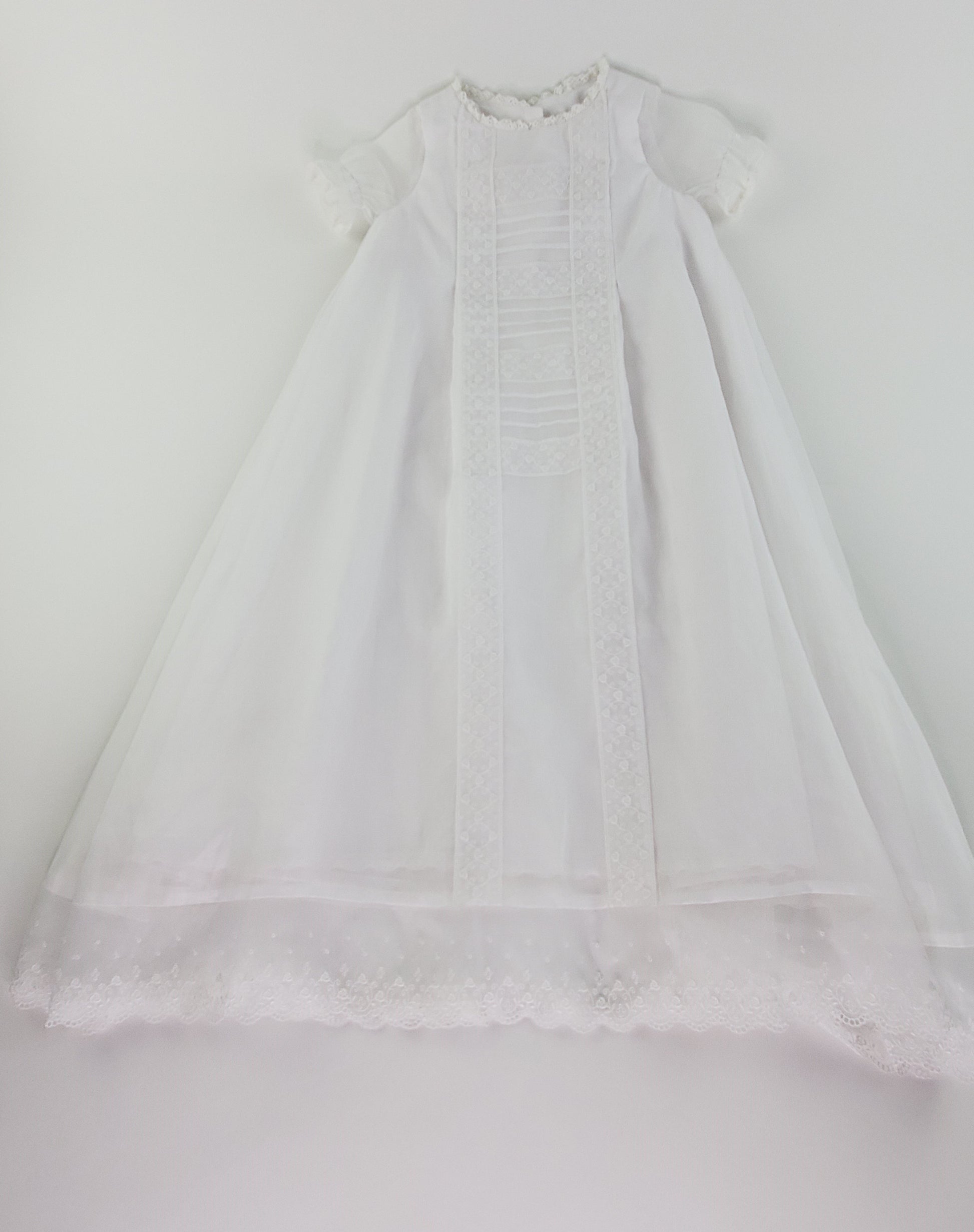 Heavenly Christening Slip Girl's Gown- Girl's Clothing-Children's Clothing Store Dress Alfa Baby Boutique 