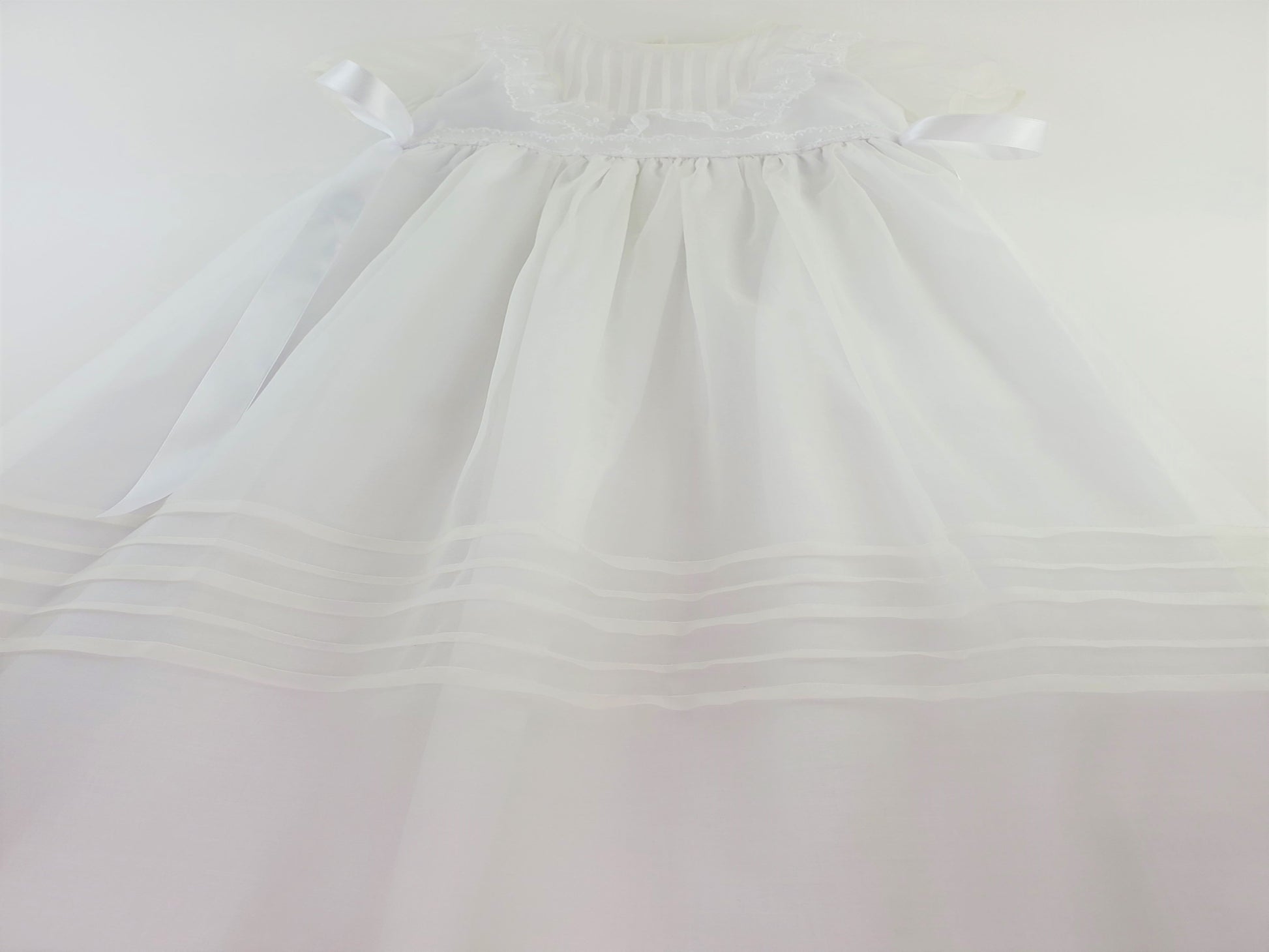 Heavenly Christening Slip Girl's Gown- Girl's Clothing-Children's Clothing Store Dress Alfa Baby Boutique 