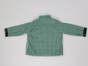 Long Sleeve Check and Plaid Set-Boy's Clothing-Boy's Clothing Store Shirt & Pants Set Alfa Baby Boutique 