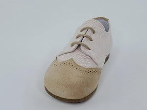 Round toe, two tone Brogue Shoes-Toddler Boy Shoes Boys Shoes Alfa Baby Boutique 