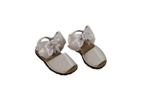 Open image in slideshow, Sandy Beach Satin Bow Sandals-Toddler Girl Shoes Girls Sandals Alfa Baby Boutique 
