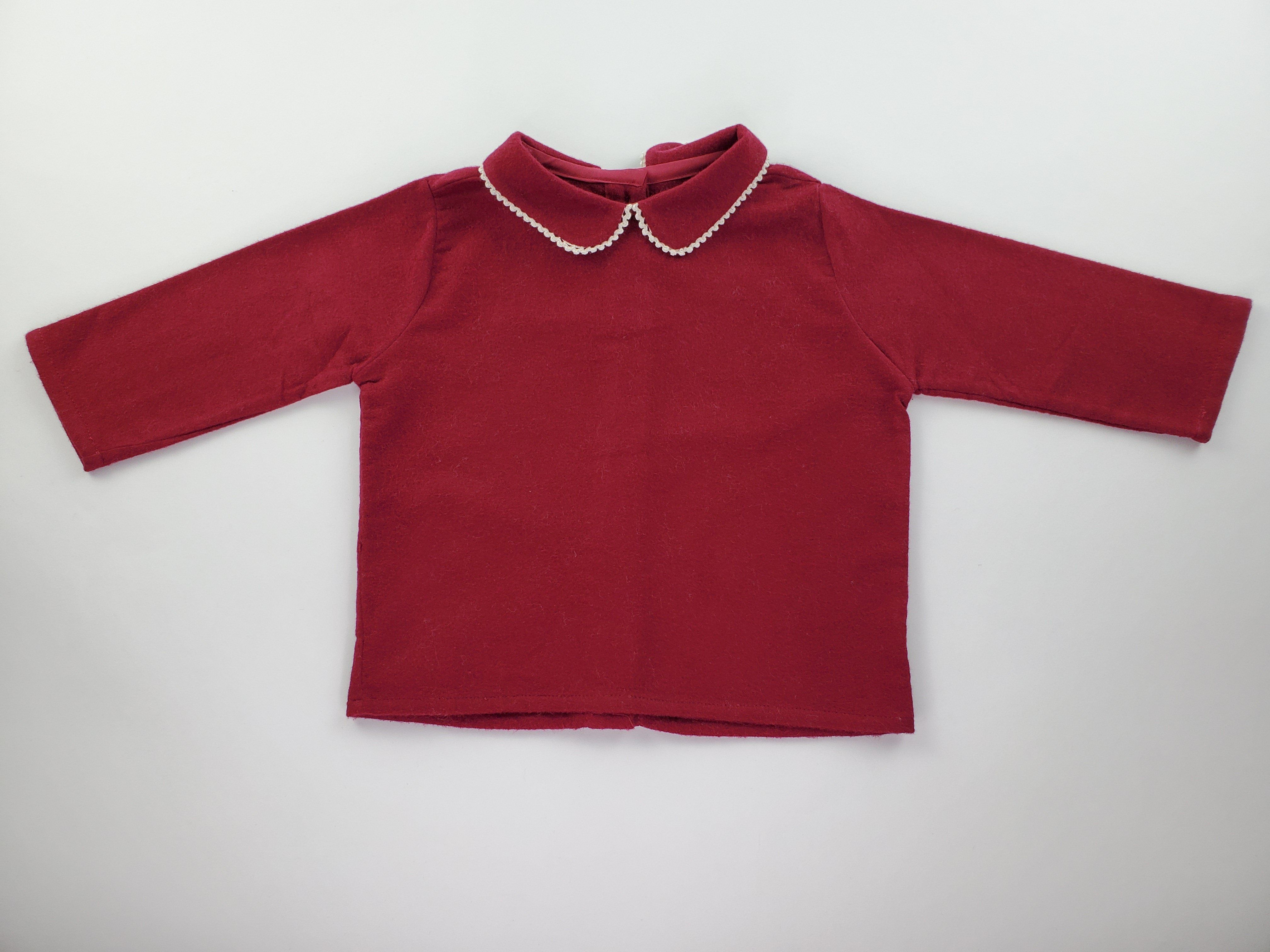 Taupe Ivory Houndstooth Cranberry Set-Boy's Clothing-Boy's Clothing Store Shirt & Short Set Alfa Baby Boutique 