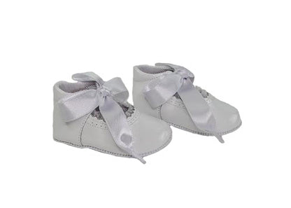 White patent infant shoes-girls
